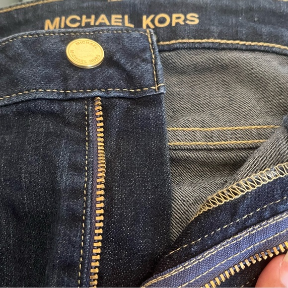 MICHAEL Michael Kors STELLAR WASH CROPPED JEANS Sz 12 - Picture 8 of 12